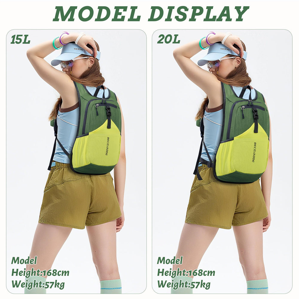 BECOJADDE 20L water bottle holders provide convenient hydration during outdoor activities.
