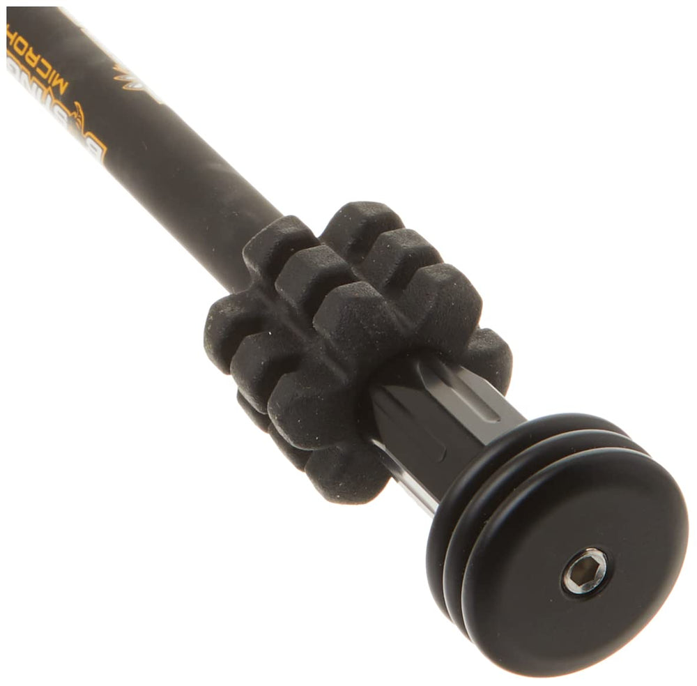 Bee Stinger MicroHex Matte stabilizer with Countervail Technology dampening vibration for smoother shots