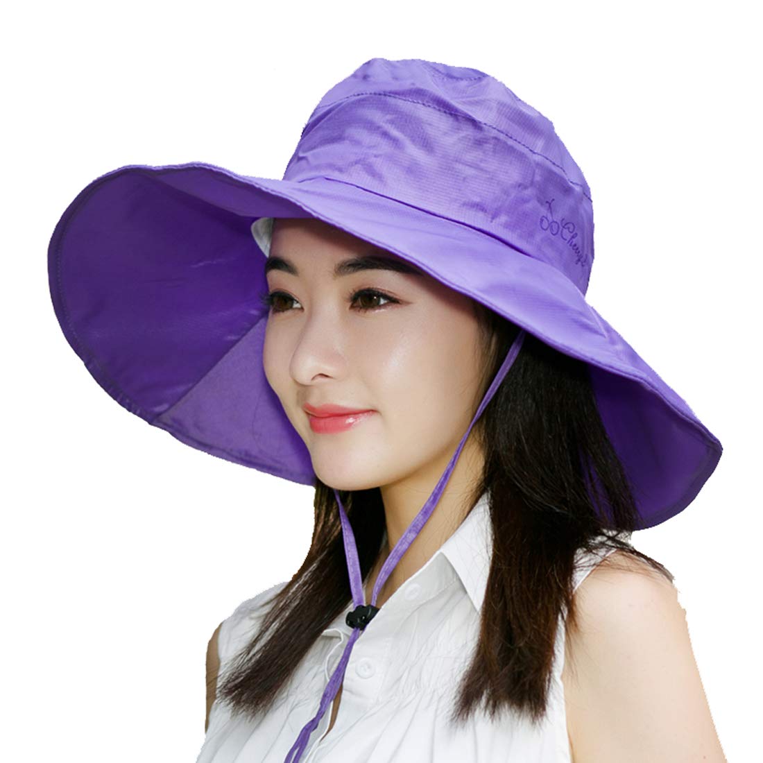 BeFur fishing rain hat with wide brim for versatile outdoor shade and rain protection.