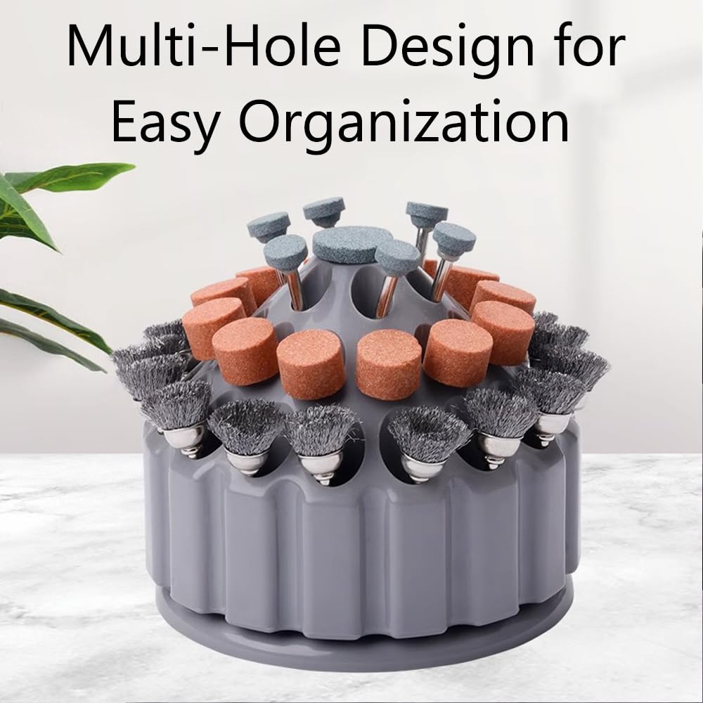Begot 360° rotating organizer base detail highlights non-slip feet