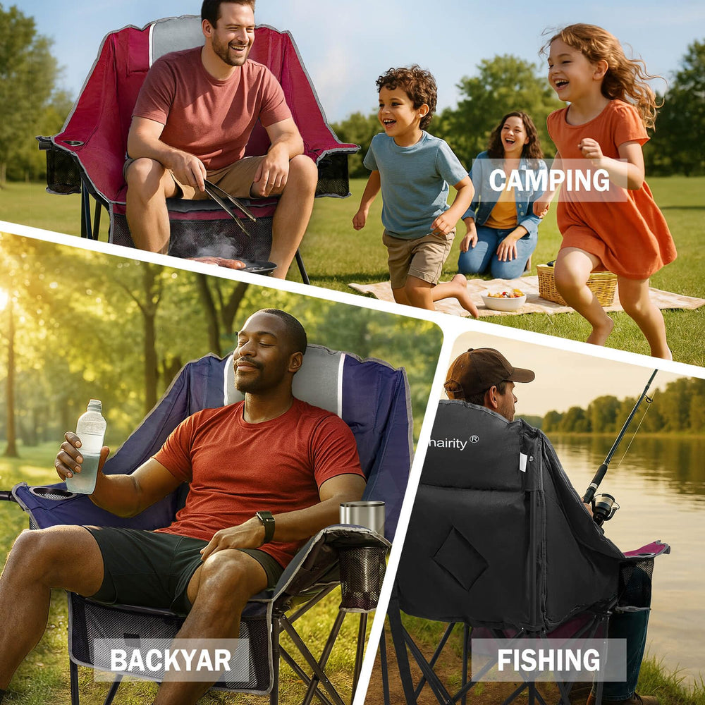 Behairity park and beach setup ready for portable comfort.