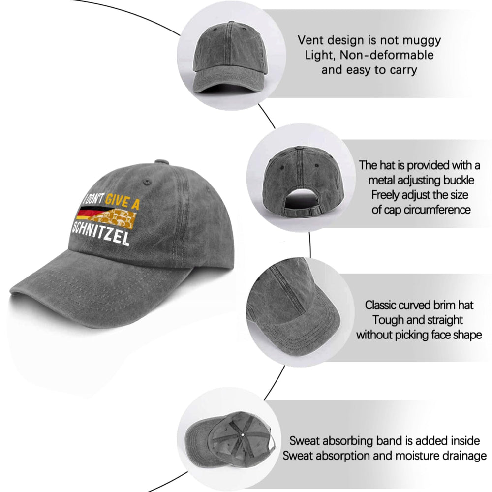 BEIXBE I Don't Give A Schnitzel hat gift idea for friends and family during Oktoberfest
