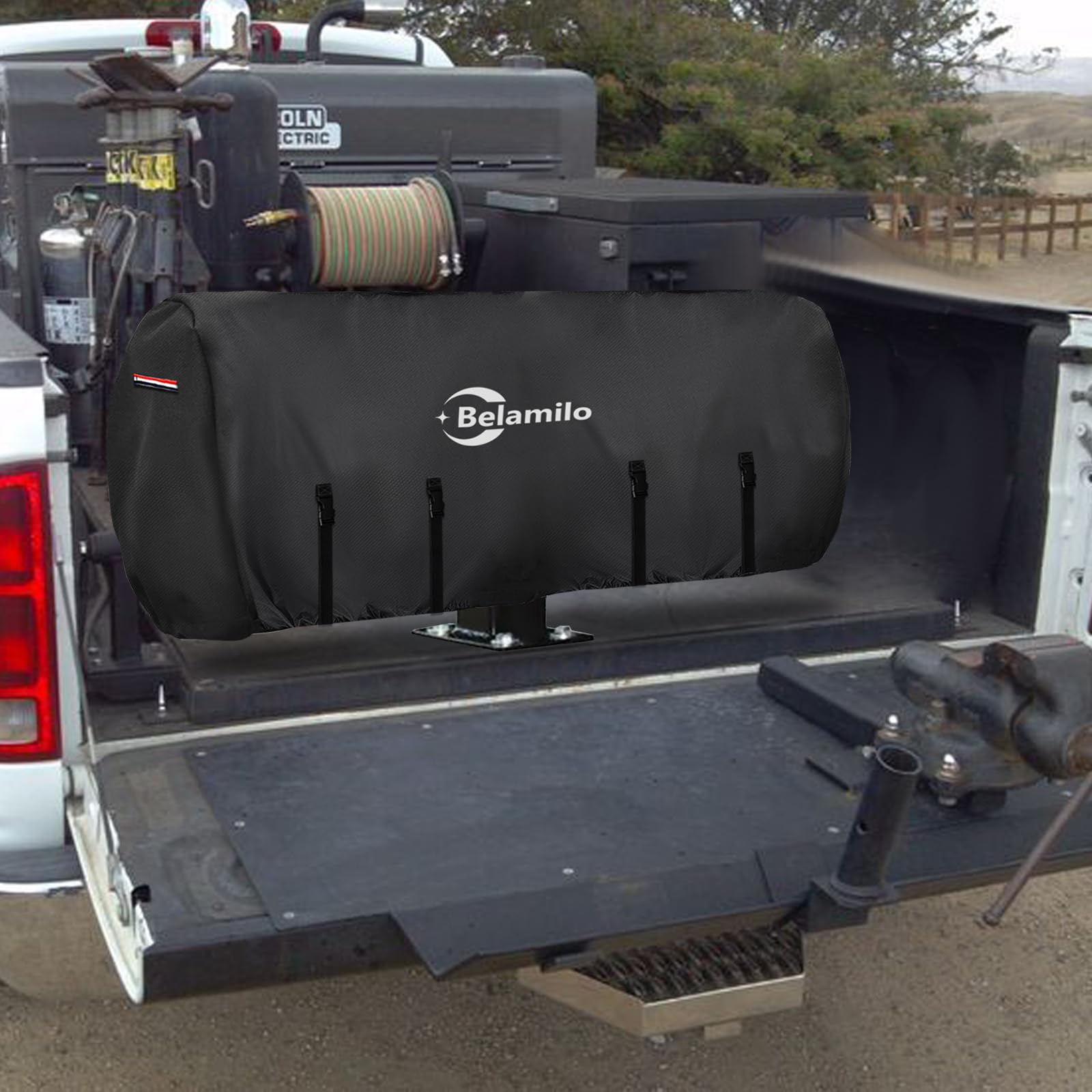 Belamilo welding lead reel cover storage bag helps stow when not in use