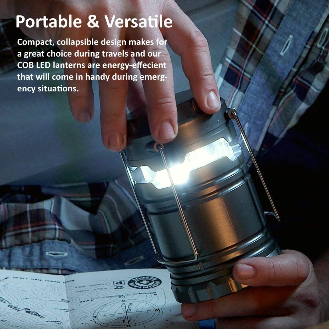 Bell+Howell Taclight Lantern Pro emergency setup for power outages.