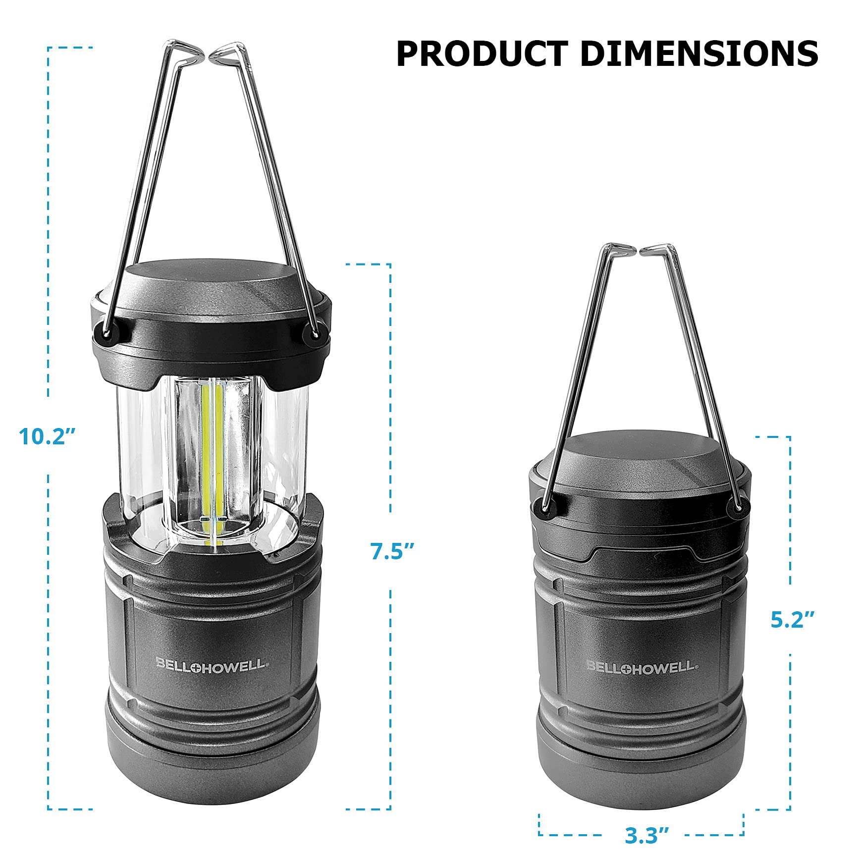 Bell+Howell Taclight Lantern Pro waterproof build for storms.