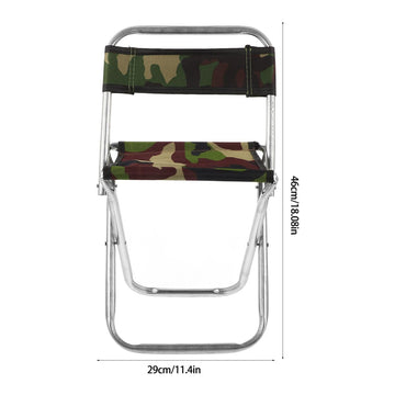 BELLIFFY camouflage outdoor chair for camping and nature-ready comfort.