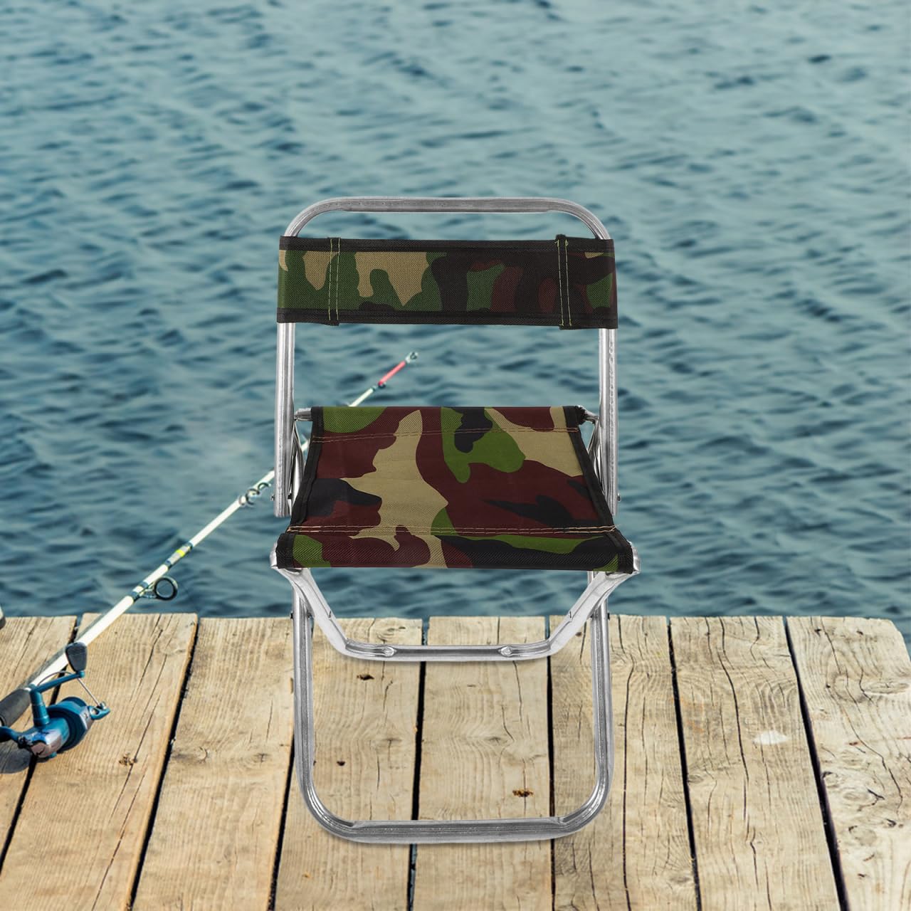 BELLIFFY folding stool with compact design saves car and backpack space.