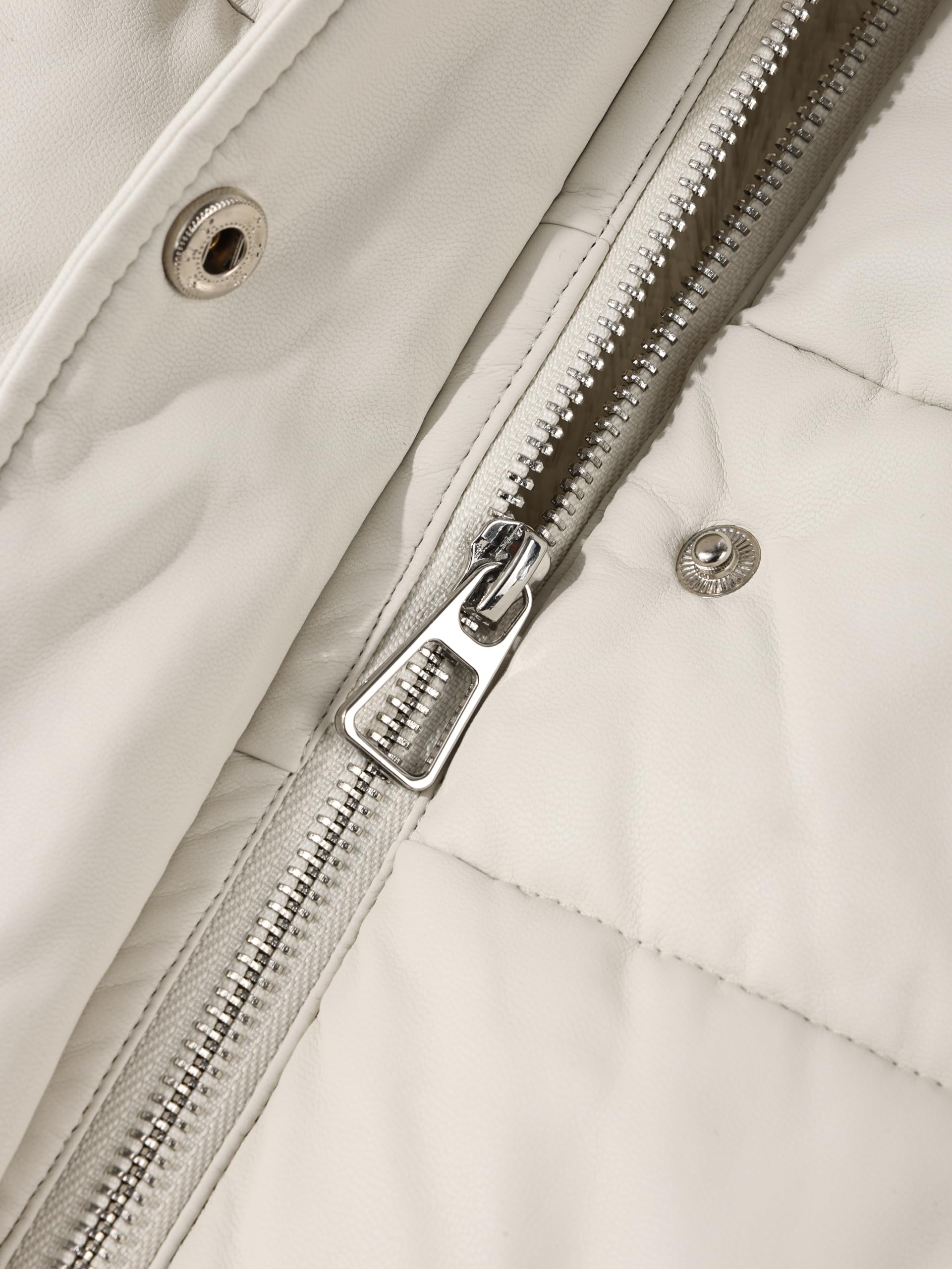 Bellivera warm sherpa-lined puffer coat ideal for commuting and winter outings.