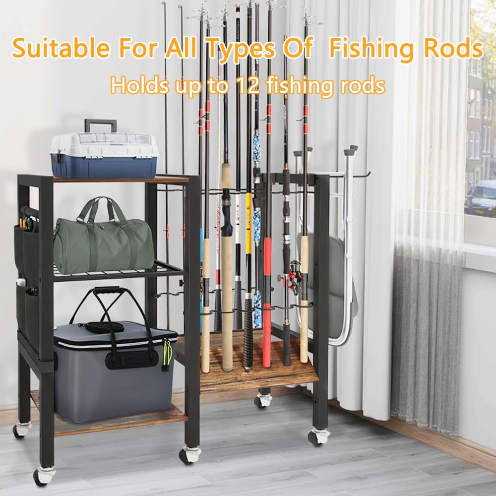 Belloyon fishing gear storage side hooks and gear area