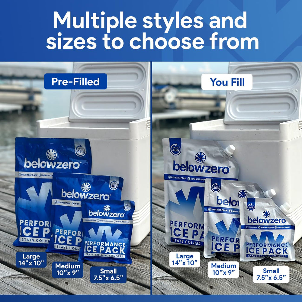 Below Zero packaging and durability emphasize long-lasting performance.