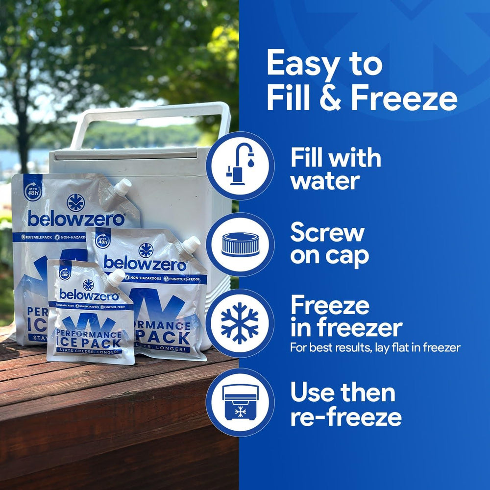 Below Zero road-trip cooling setup demonstrates versatile travel cooling options.
