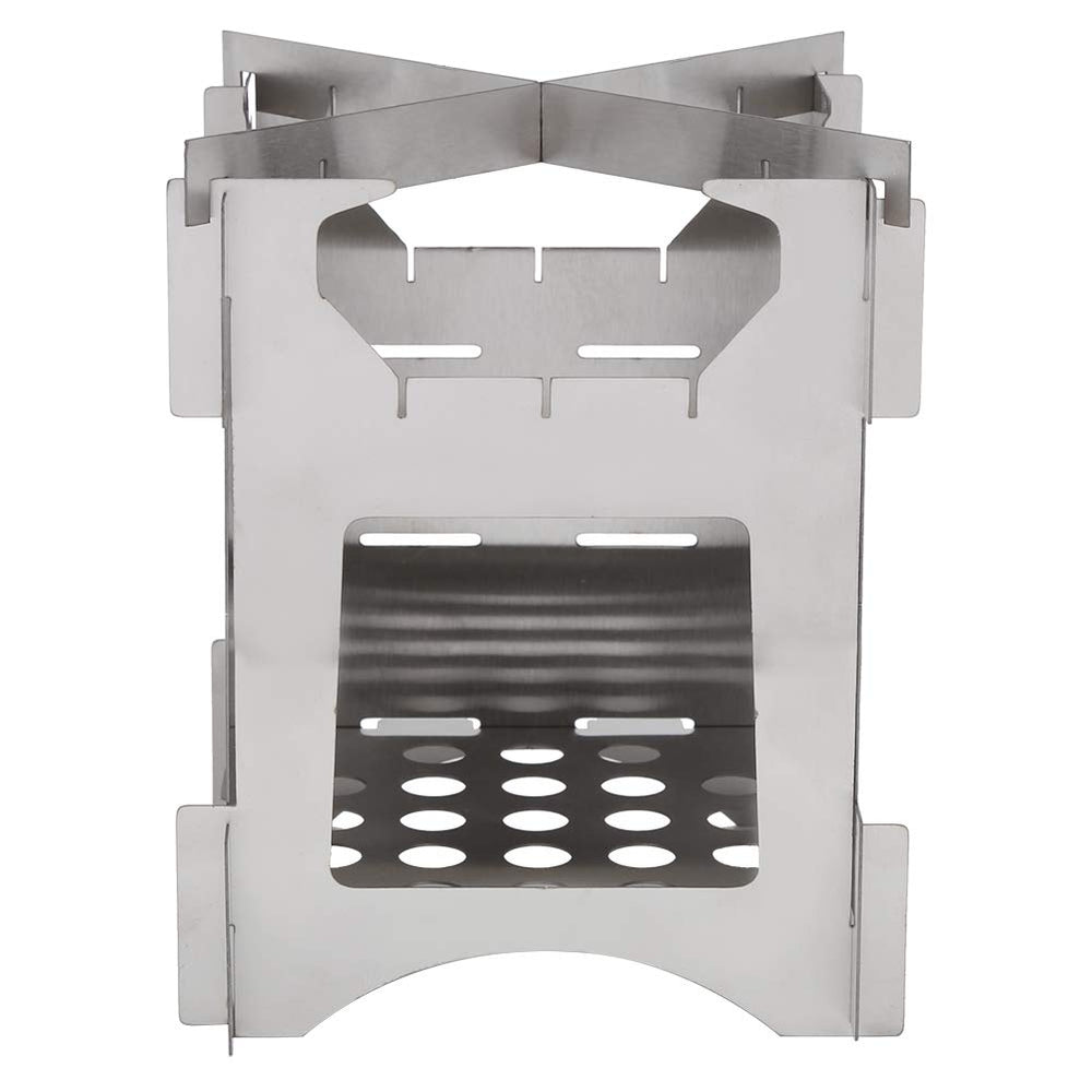 Belupai portable-wood-burning-cooktop in-use for outdoor cooking