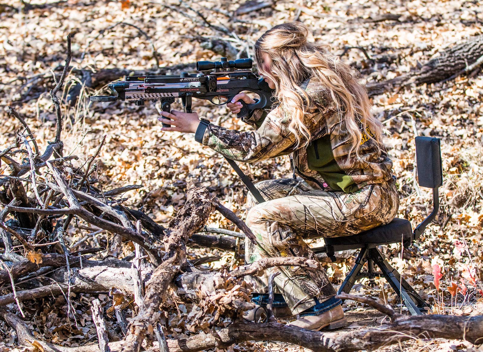 BMGBSC2 cushioned seat supports long field sits.