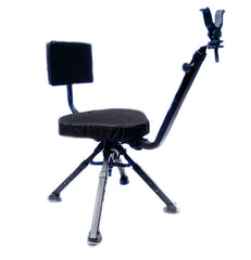 BenchMaster BMGBSC2 ground blind chair with cushioned seat for all-day comfort.
