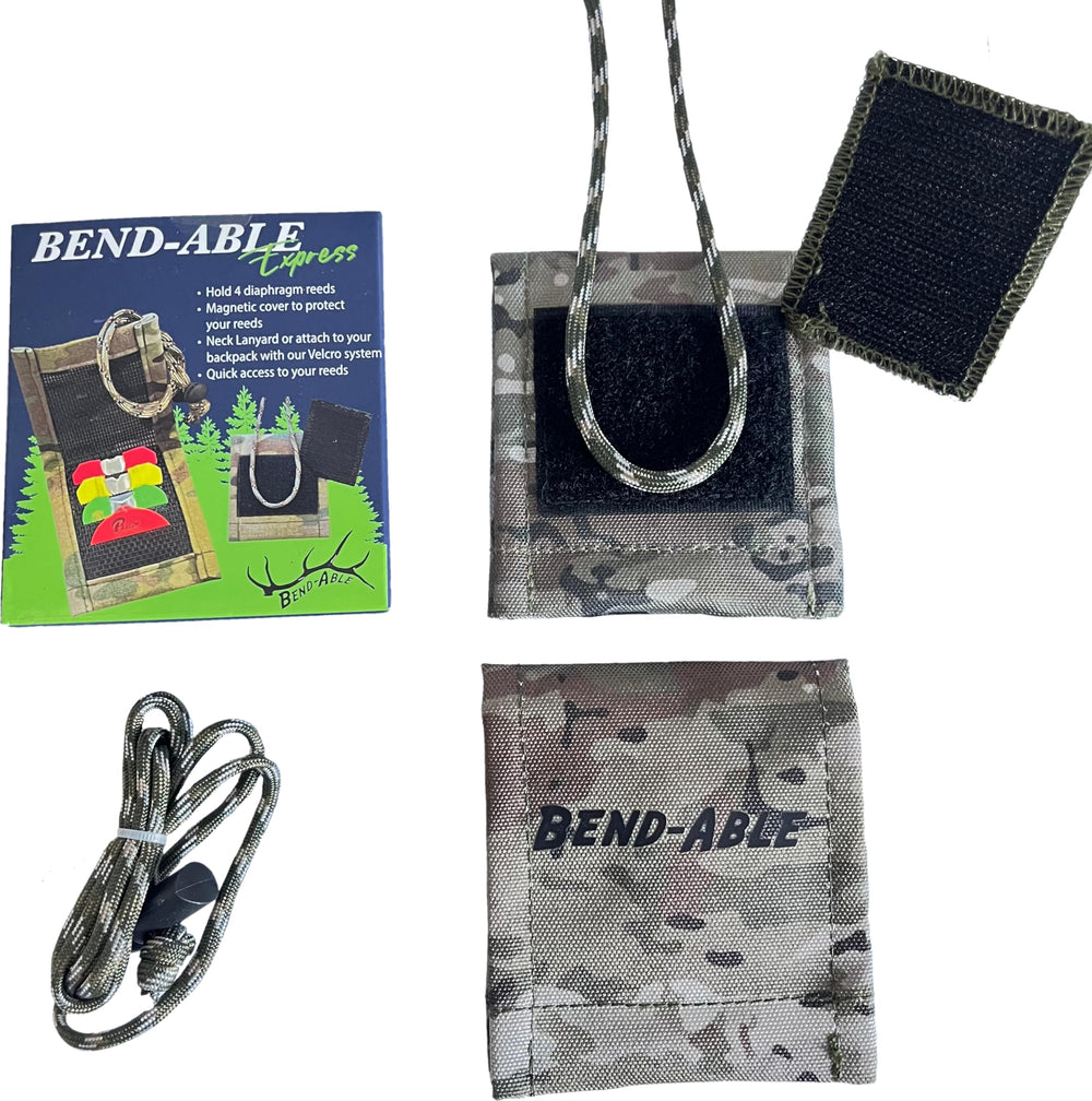 Bend-Able Guide Express magnetic flap closure enabling silent, fast access to reeds.