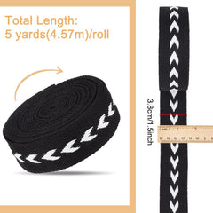 BENECREAT 38mm flat webbing closeup shows strong, quick-drying material for repairs.