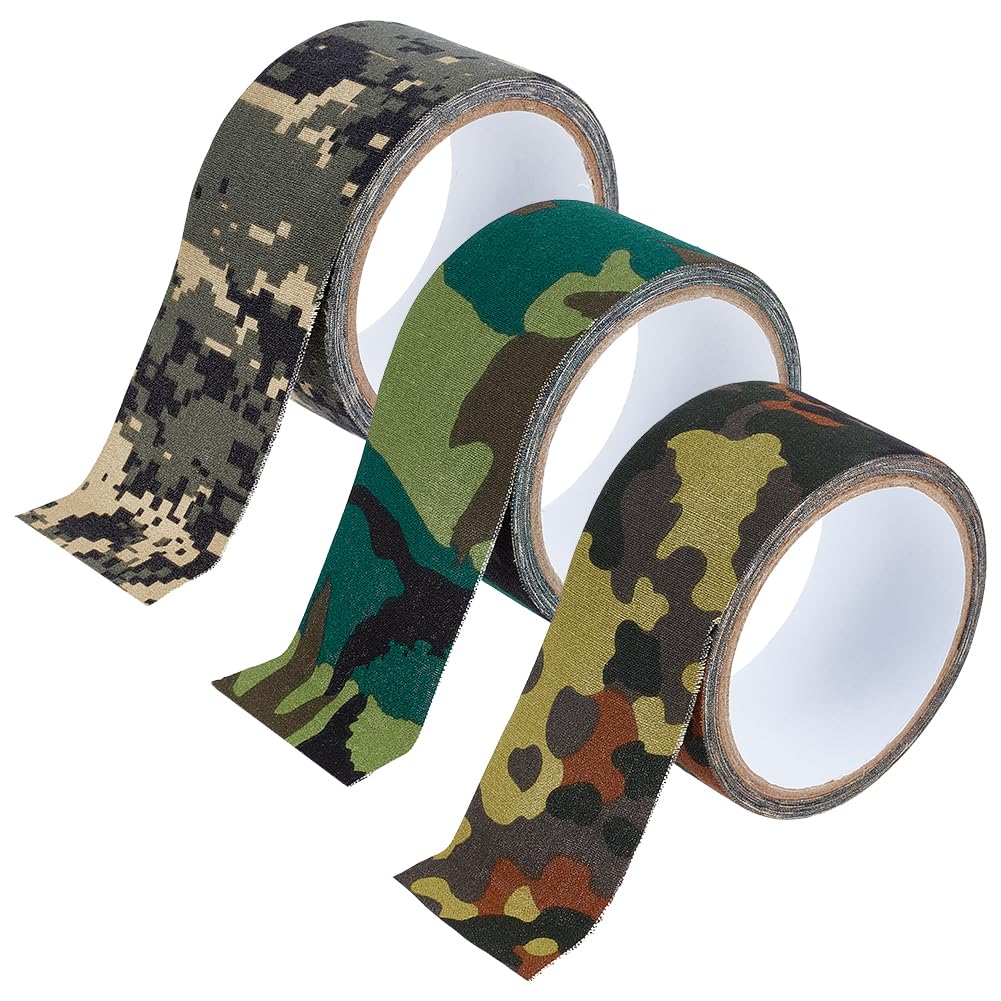 BENECREAT camouflage tape forest pattern conceals gear for stealthy outdoors use