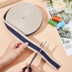 BENECREAT polyester cotton webbing is soft and strong for sewing projects.