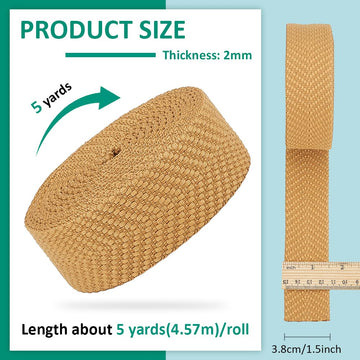 BENECREAT watch band webbing is durable and easy to sew for DIY straps.
