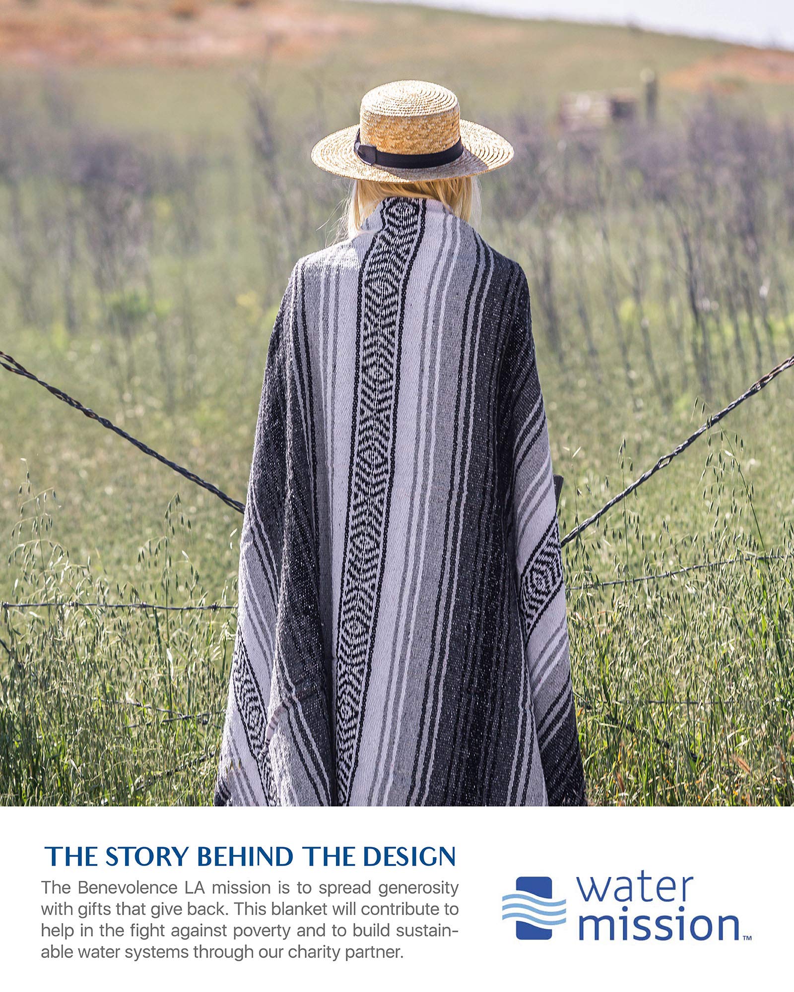 Benevolence LA blanket giving-back-mission highlights community impact and ethical sourcing