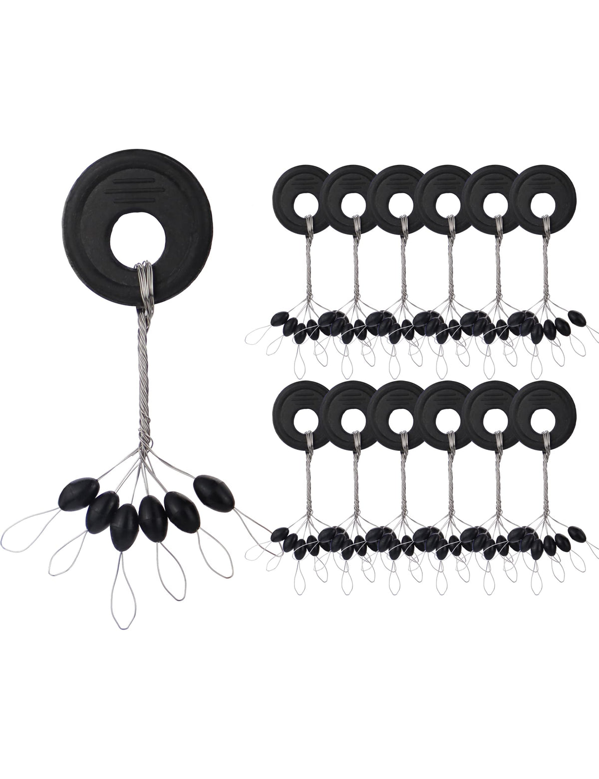 Beoccudo bobber stops package showing 600pcs weight stoppers