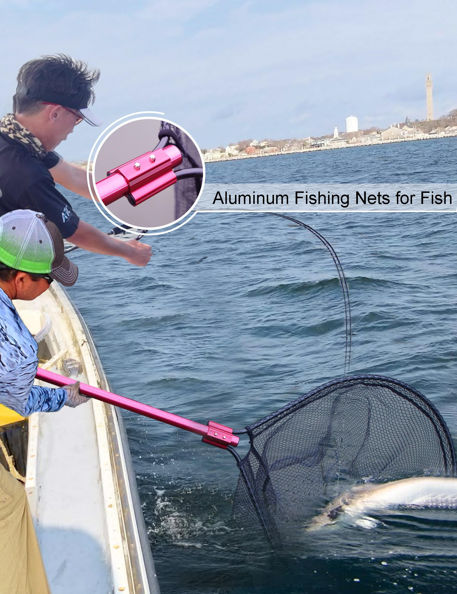 Beoccudo fishing net saltwater-ready construction resists coastal conditions