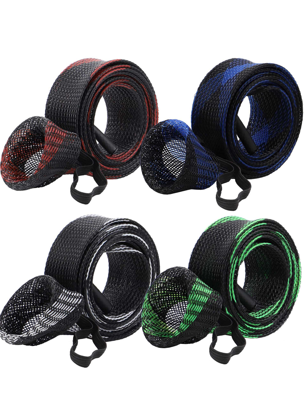 Beoccudo rod socks packaging showing four color options