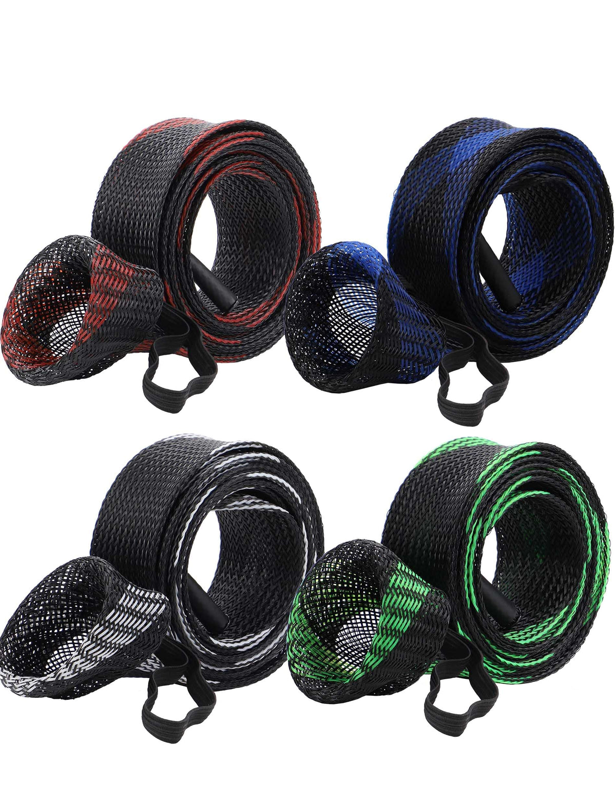 Beoccudo rod socks packaging showing four color options