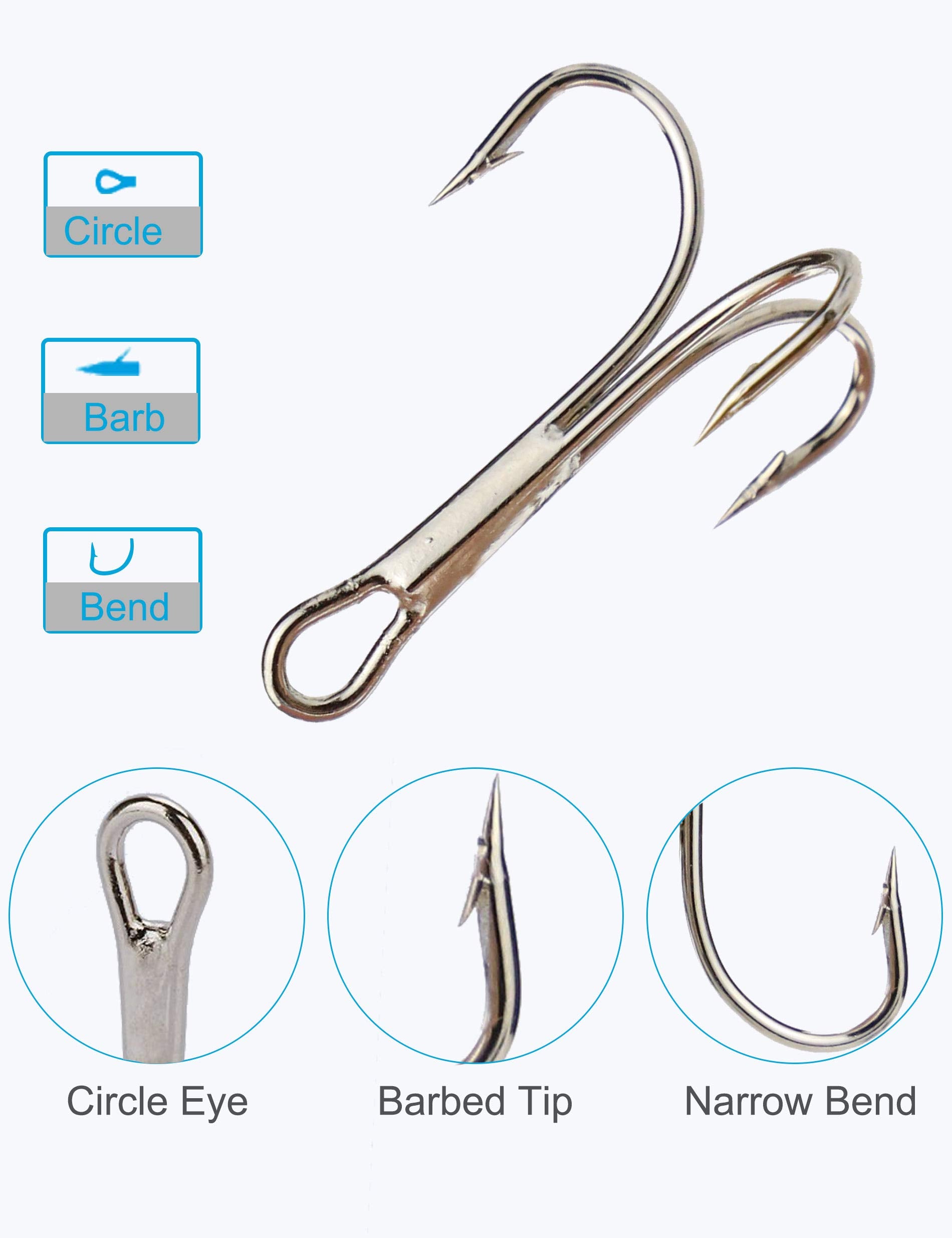 Beoccudo Treble Hooks Kit gift-ready packaging