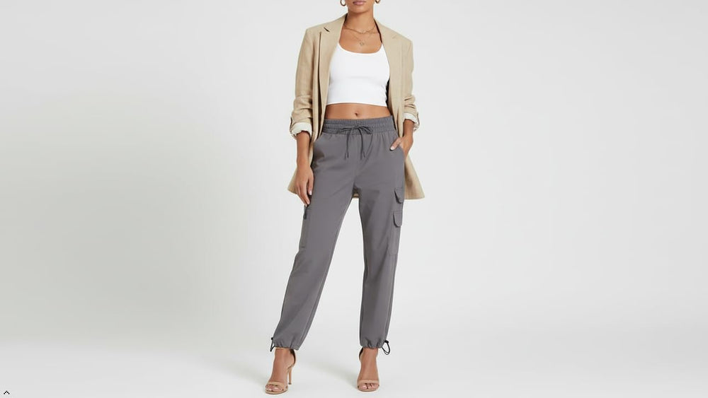 Bepopotan alt view captures versatile styling with charcoal grey shade