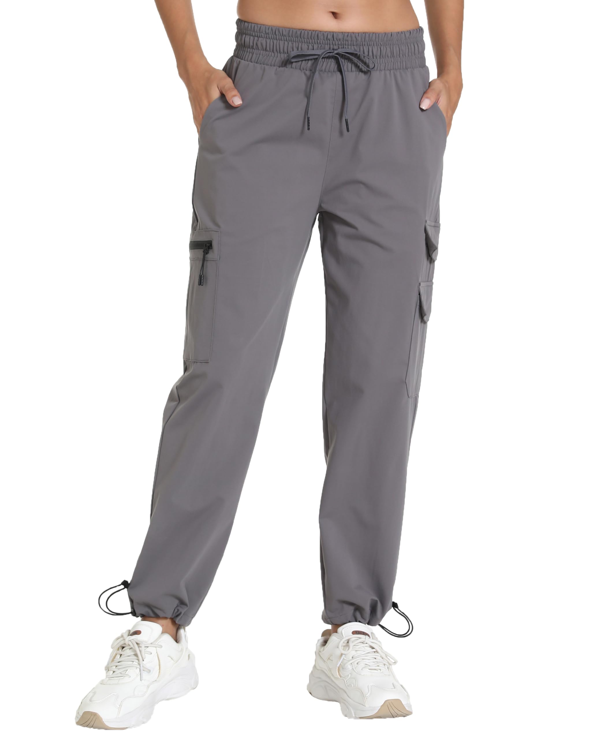 Bepopotan ankle drawstring view demonstrates length customization options