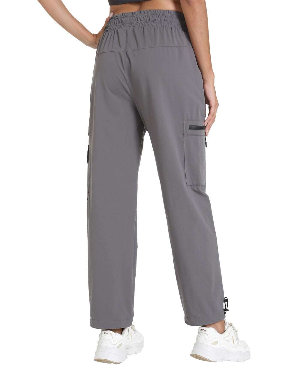Bepopotan waistband detail shows adjustable, comfortable fit for daily use