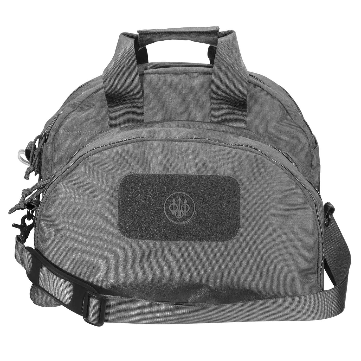 Beretta 38L range bag front view, durable exterior for field use.