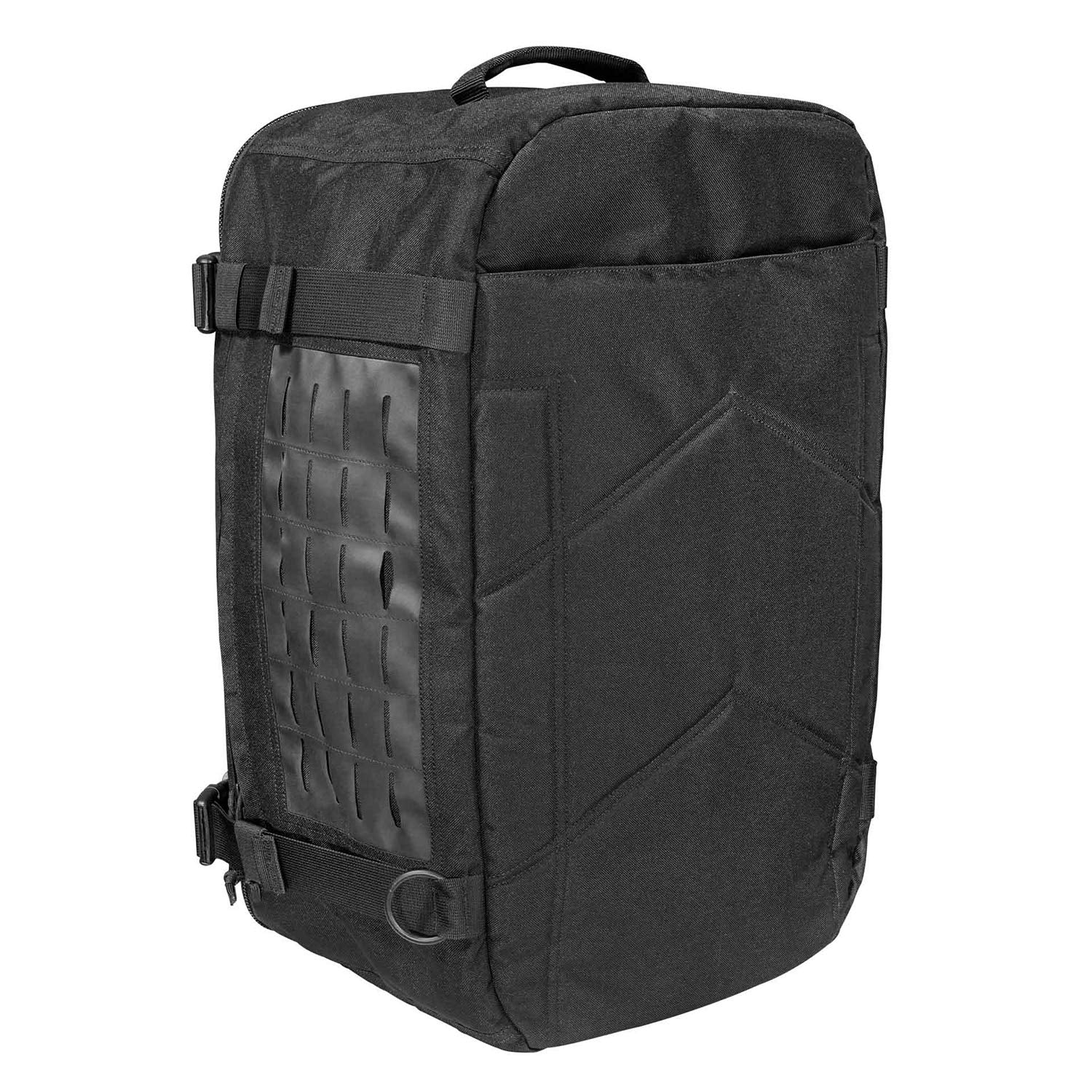Convertible carry with Beretta 49L supports backpack or shoulder use.