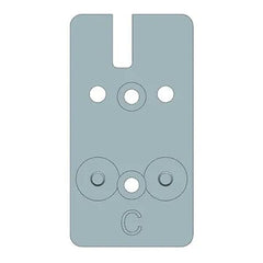 Beretta 90 Series RDO optics plate for C-More dots improves target acquisition.