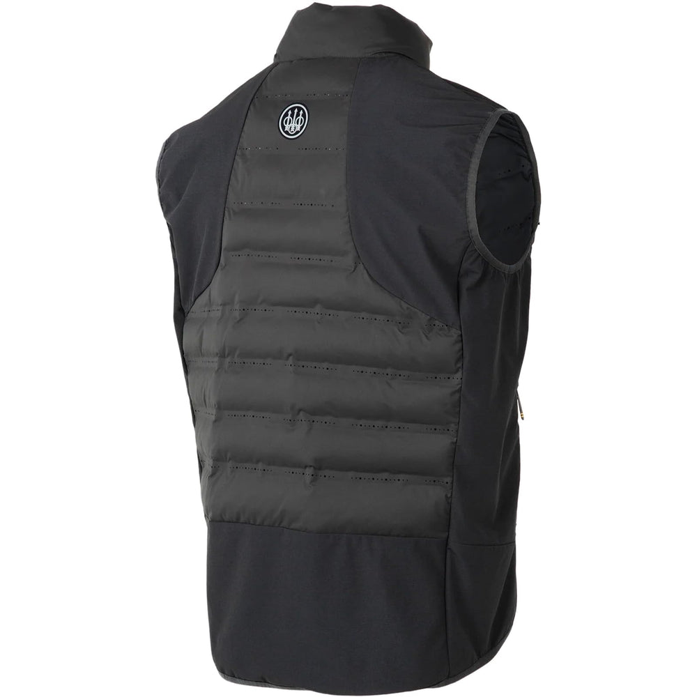 Beretta Bezoar Hybrid Vest pocket detail highlighting secure YKK zipper pockets.