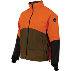 Beretta Breakaway GTX jacket front view demonstrates rugged durability for dense terrain and unpredictable weather