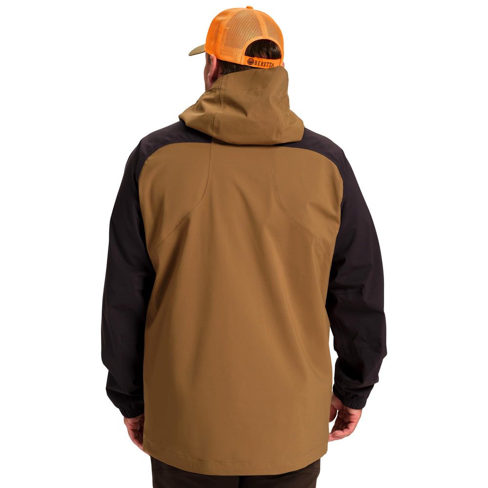 Beretta Covey 2L field jacket fixed hood provides weather defense without bulk.