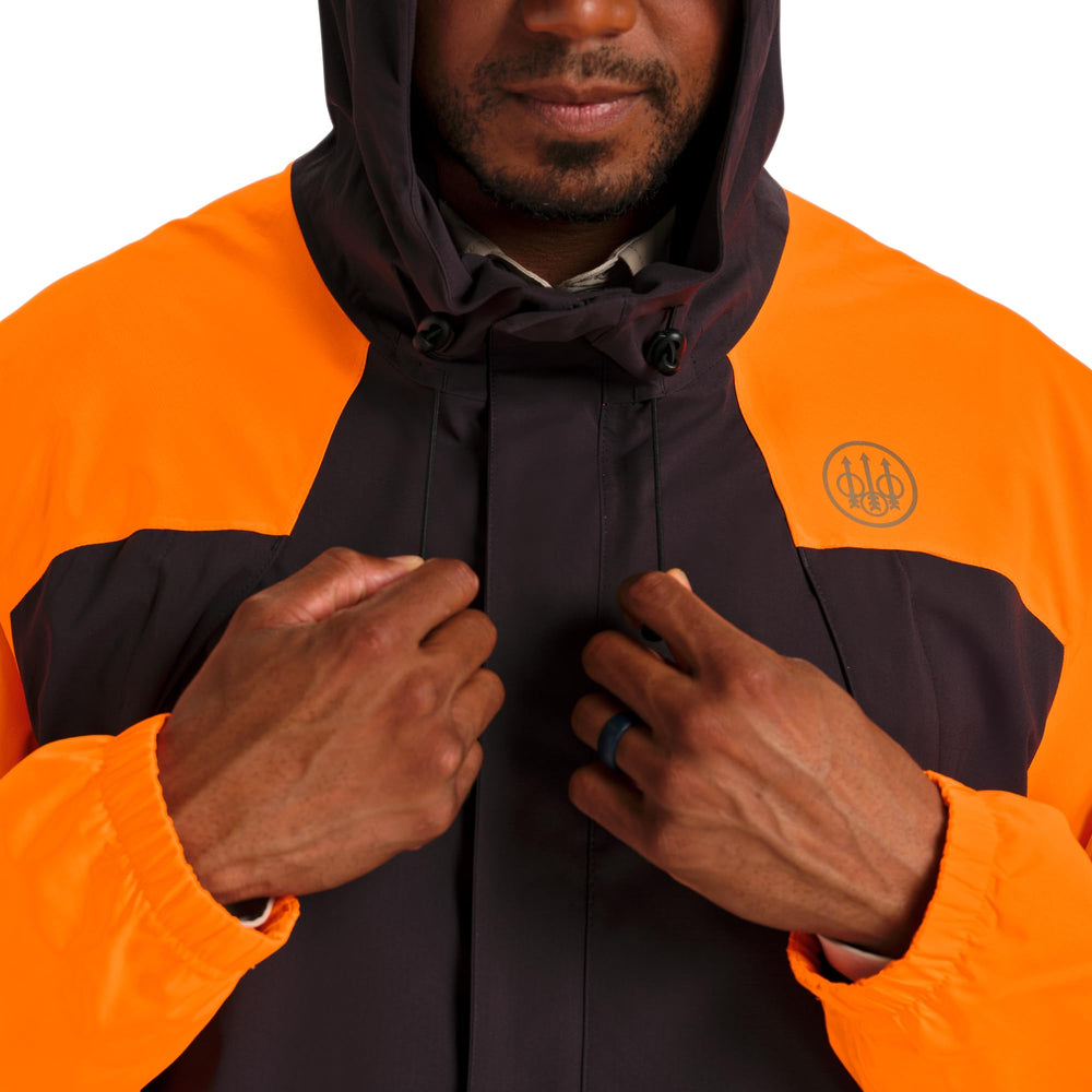 Beretta Covey 2L jacket handwarmer pockets offer warmth on cold hunts
