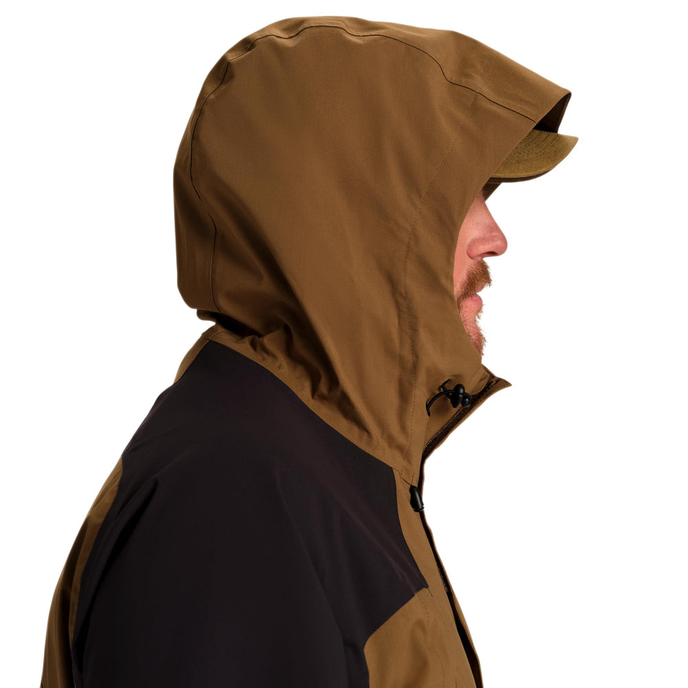 Beretta Covey 2L hunting-jacket-in-wild-weather demonstrates field versatility