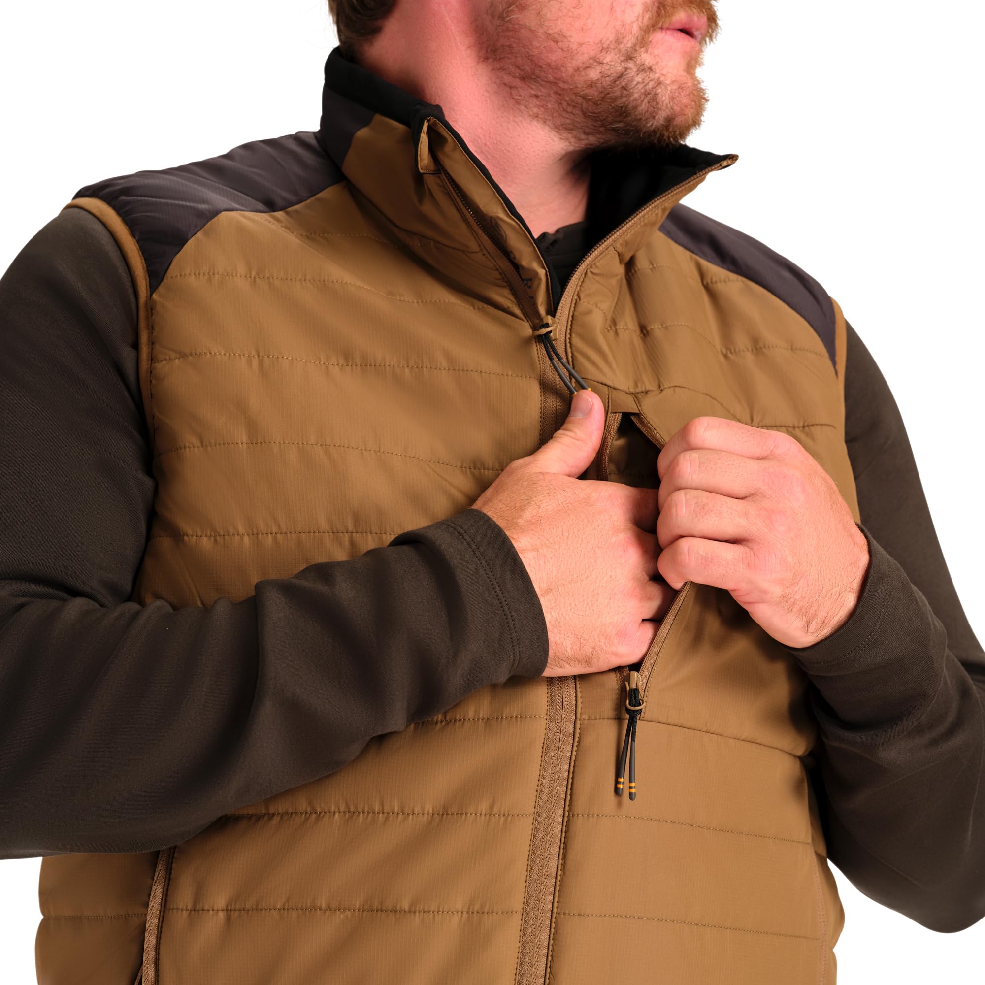 Beretta Divebomb vest insulation panel highlights core warmth without bulk