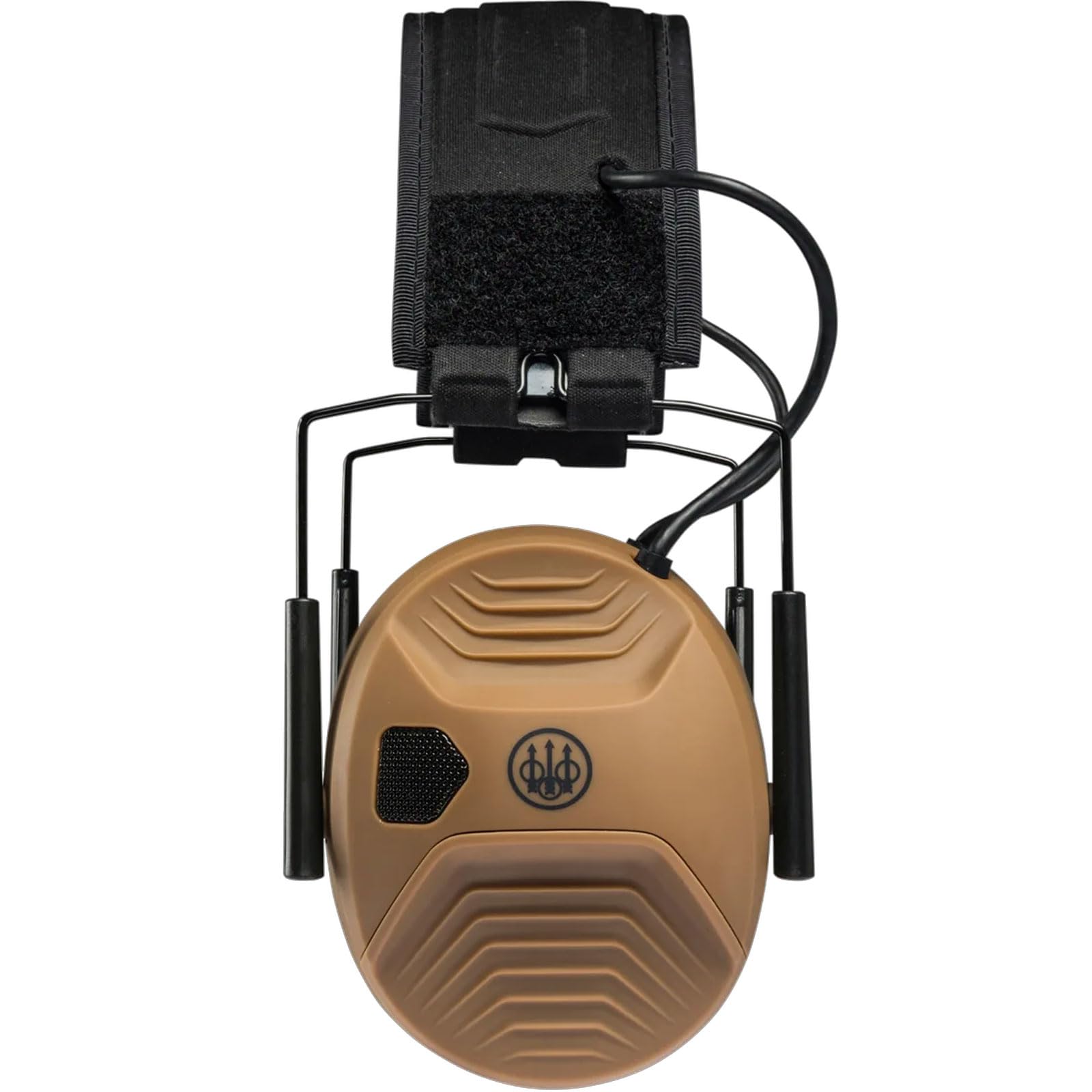 Beretta Electronic Earmuffs battery compartment showing power option for reliable use.