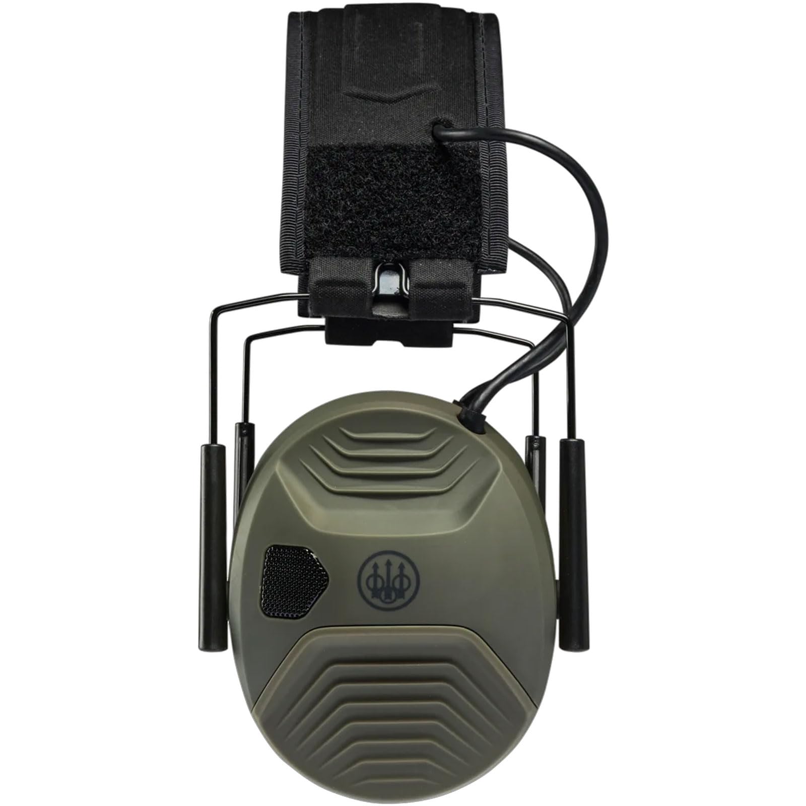 Beretta Electronic Earmuffs patch-ready surface for personalized touch.