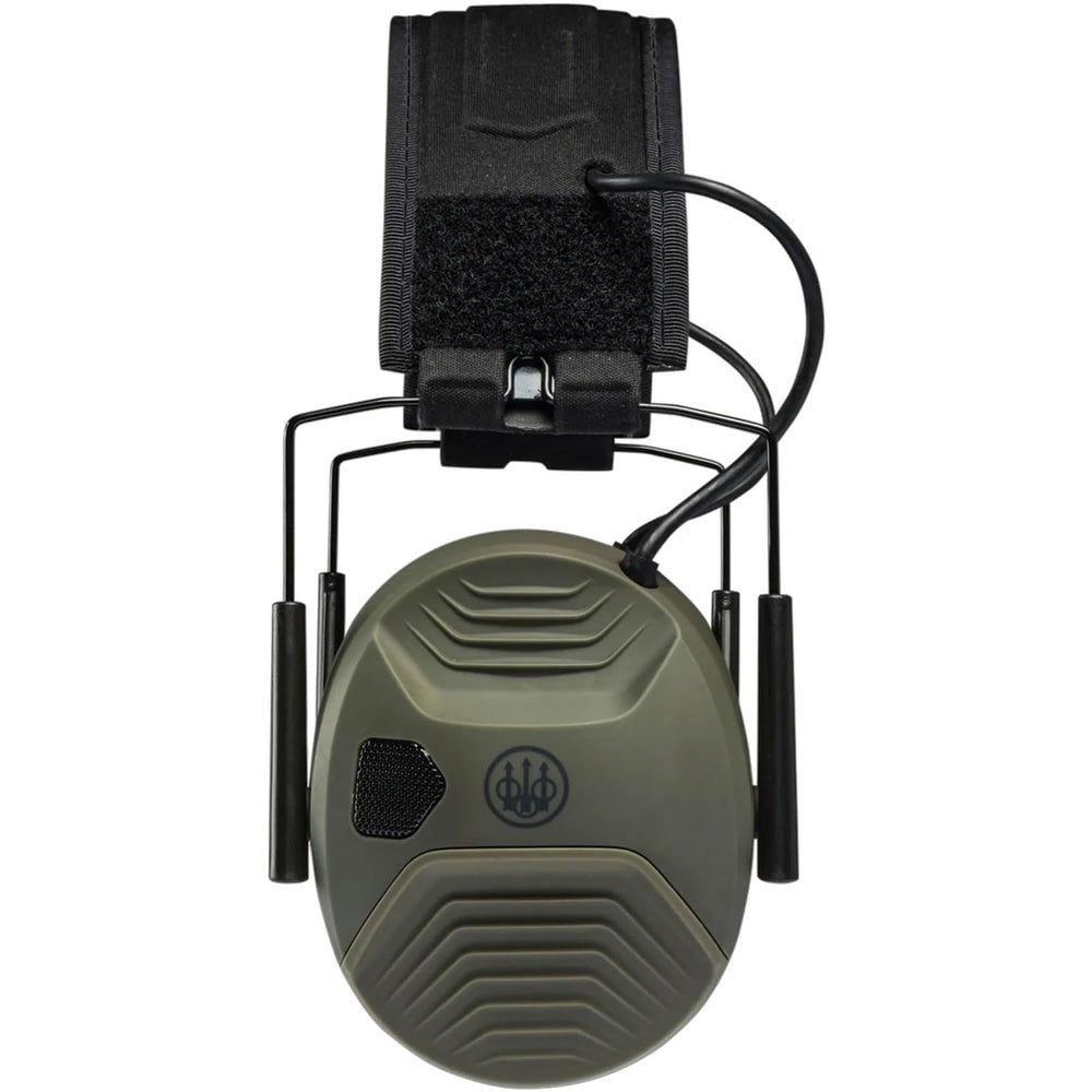 Beretta Electronic Earmuffs patch-ready surface for personalized touch.