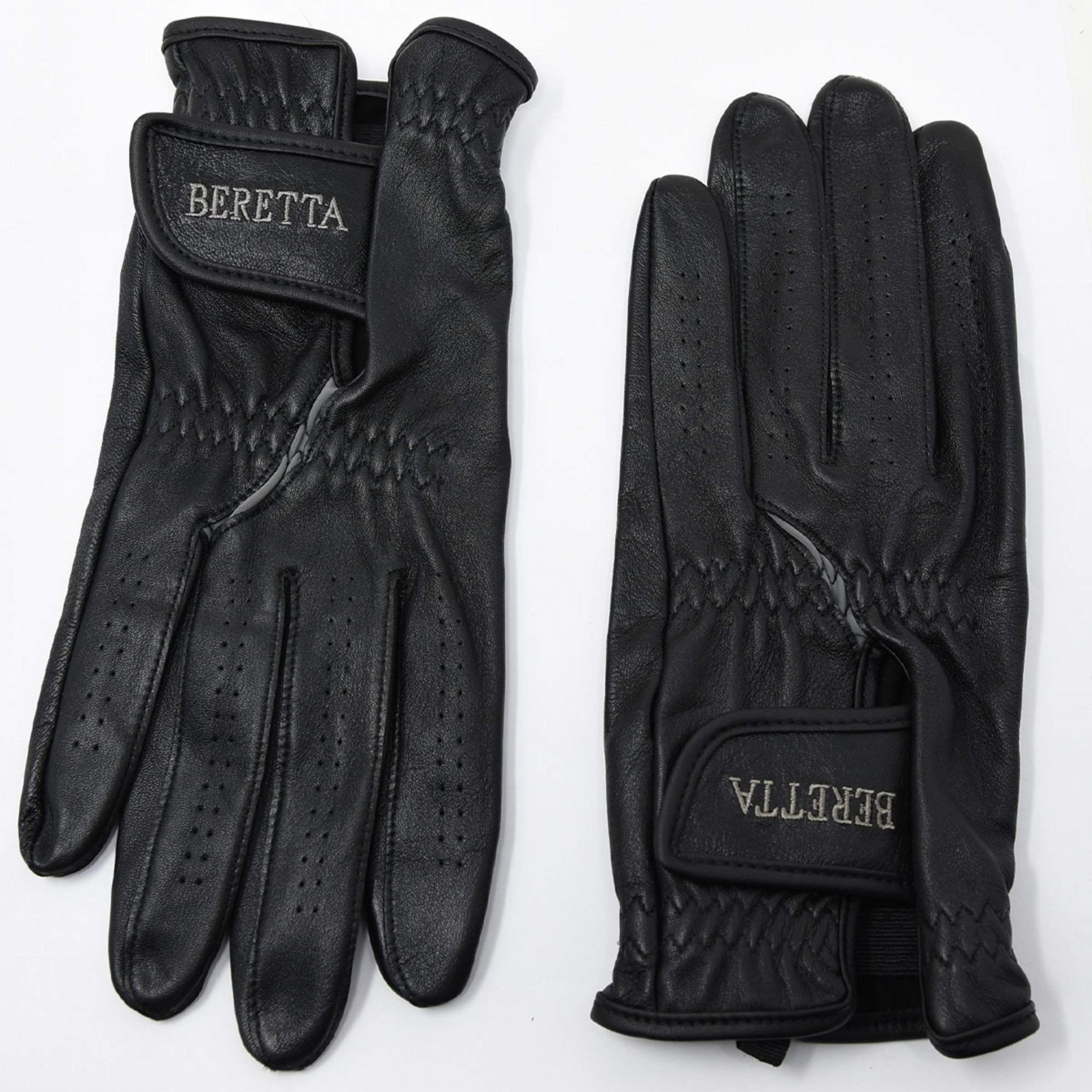 Beretta gloves laser-perforated breathable leather promote ventilation and flexibility.