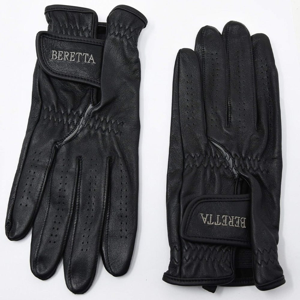 Beretta gloves laser-perforated breathable leather promote ventilation and flexibility.