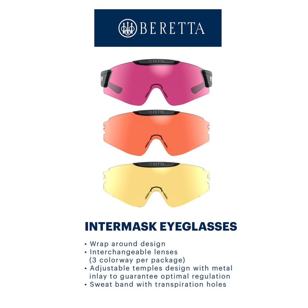 Beretta Intermask durable construction suitable for rugged shooting environments
