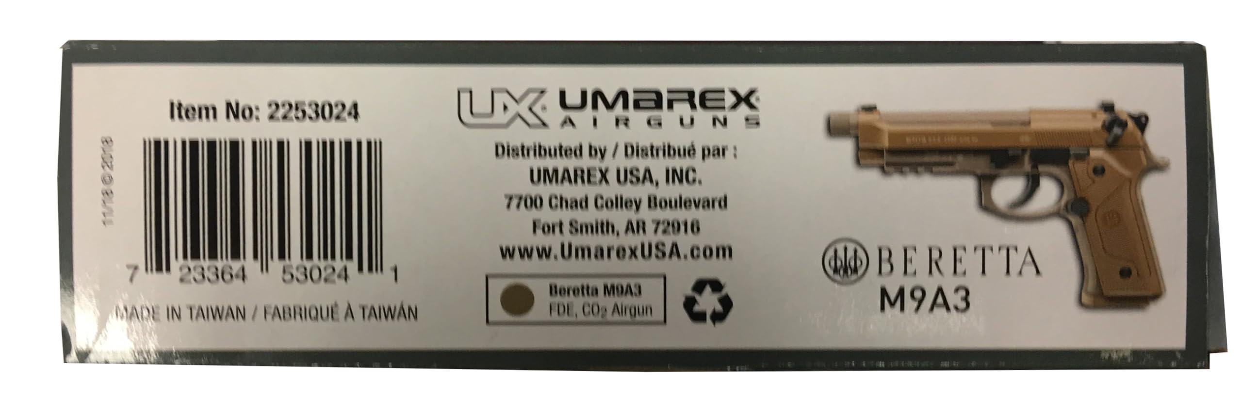 Compatibility with holsters for M9A3 shown