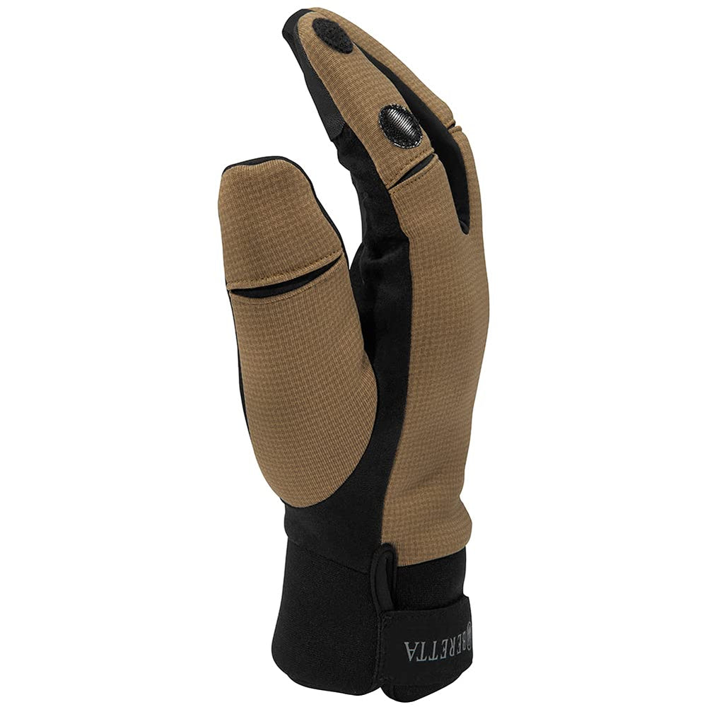 Beretta Big Game upland gloves side view showing thin construction for precise handling