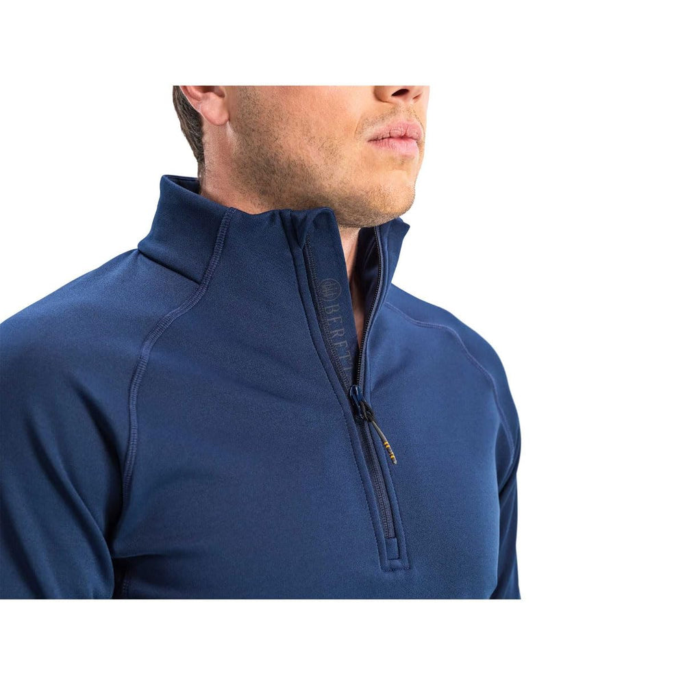 Beretta Stretch Tech Half Zip Fleece brand logo, durable quality cue.